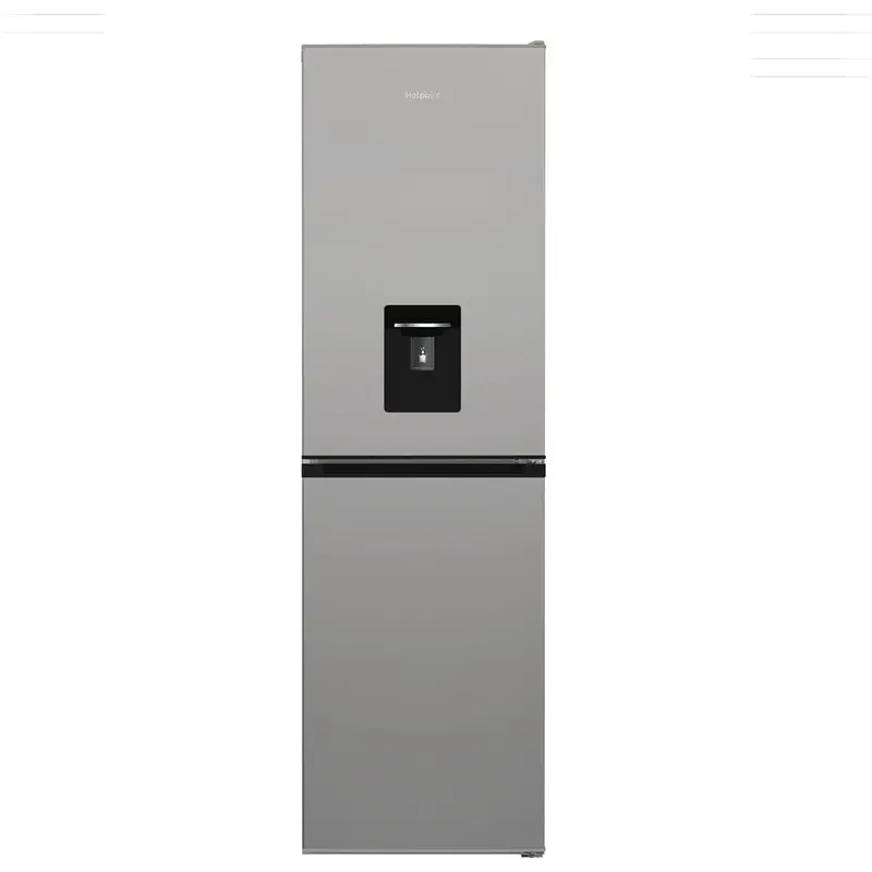 Hotpoint Hpkh1261Ws5Uk Freestanding 50/50 No Frost Fridge Freezer – Built-In Water Dispenser, White 1