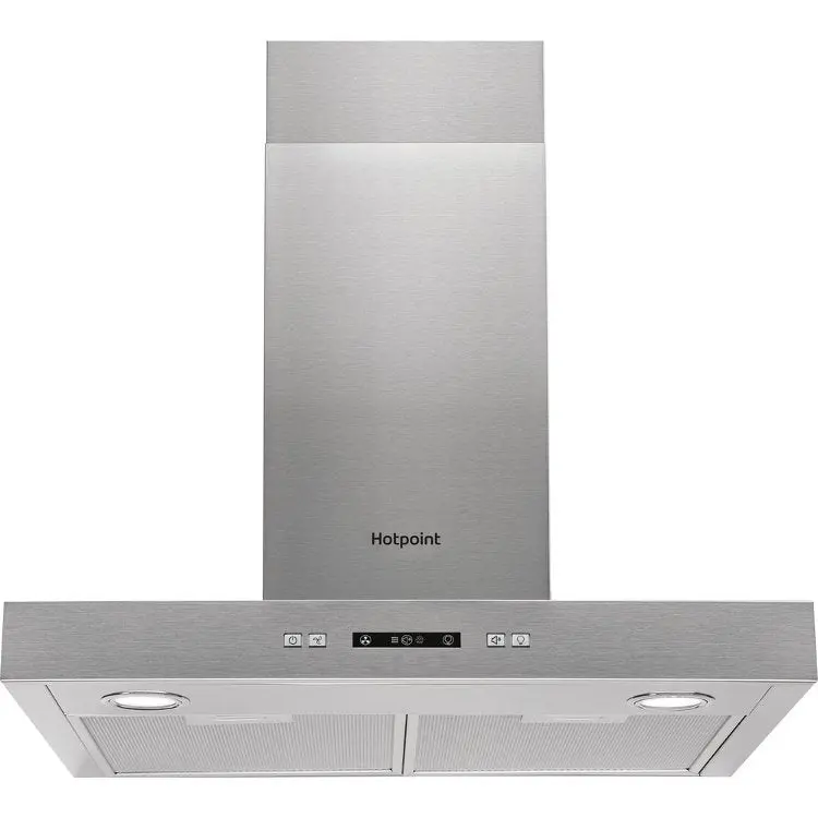 Hotpoint Phbs67Fllix Stainless Steel Built-In Cooker Hood – 67Cm Width, Led Lighting 1