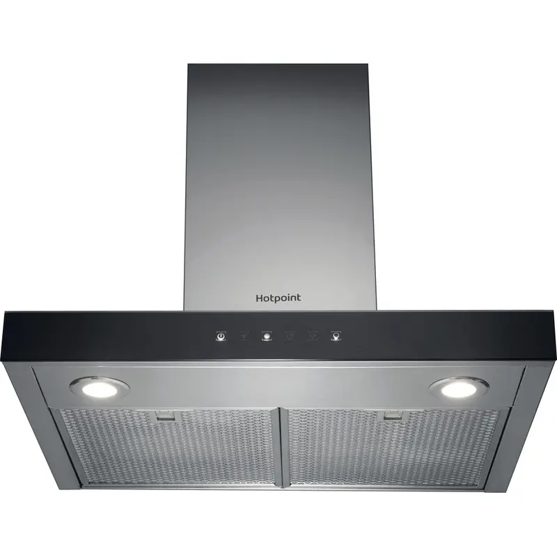 Hotpoint Phbs68Fltix1 60Cm Stainless Steel Wall-Mounted Cooker Hood 1