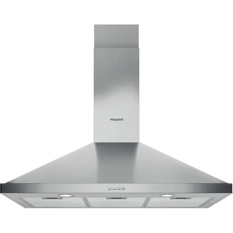 Hotpoint Phpn95Flmx1 Stainless Steel Wall-Mounted Cooker Hood 1
