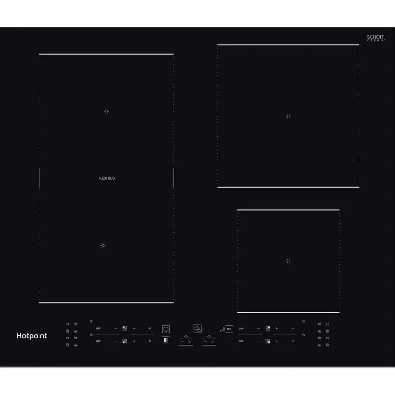 Hotpoint Tb7960Cbf 59Cm Black Induction Hob 1