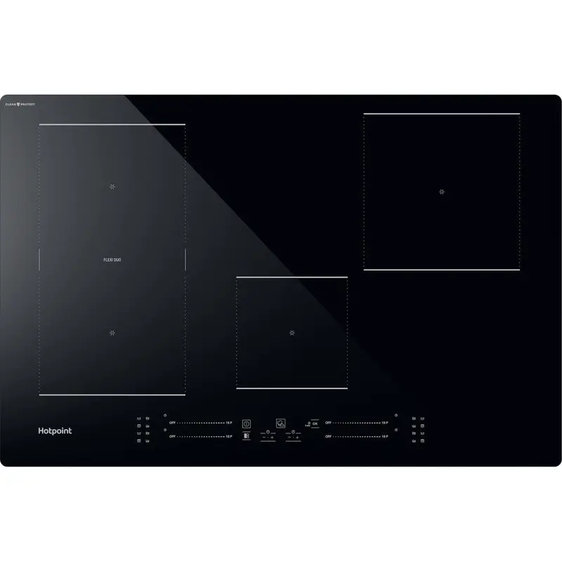 Hotpoint Ts6477Ccpne Induction Glass Ceramic Hob – Stainless Steel Trim 1
