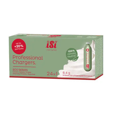 Isi Eco Series N₂O Cream Chargers – Professional 24-Pack 1