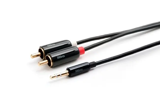 Iwires 3.5Mm To Dual Rca Stereo Audio Cable – 1 Meter 1