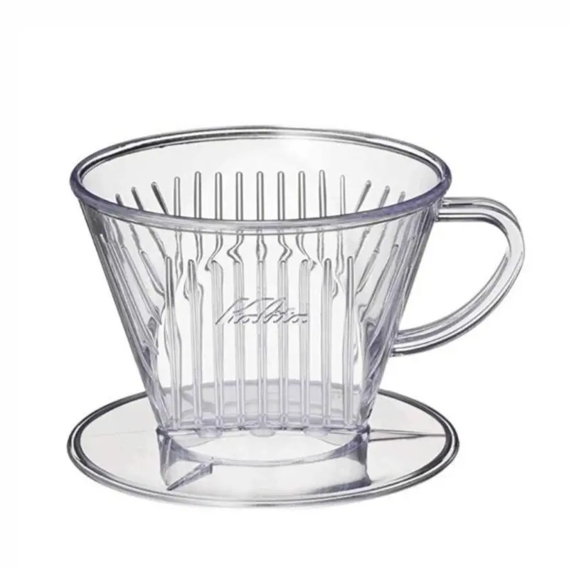 Kalita Wave 102 Coffee Dripper – Clear Plastic 1