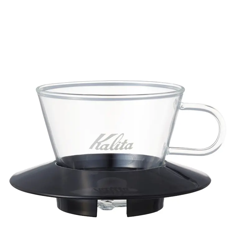 Kalita Wave 155 Glass Coffee Dripper For Pour-Over Brewing 1