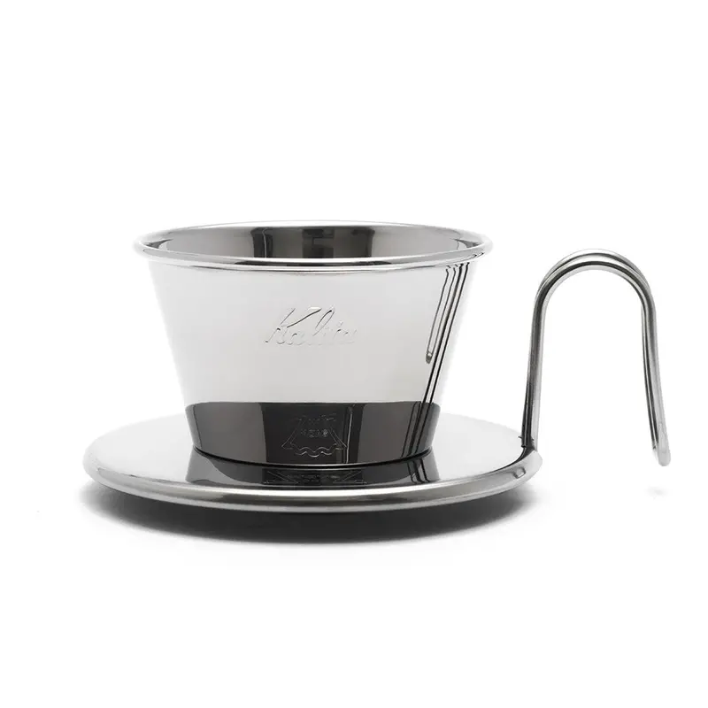 Kalita Wave Tsubame Stainless Steel Dripper – 155 Size 1