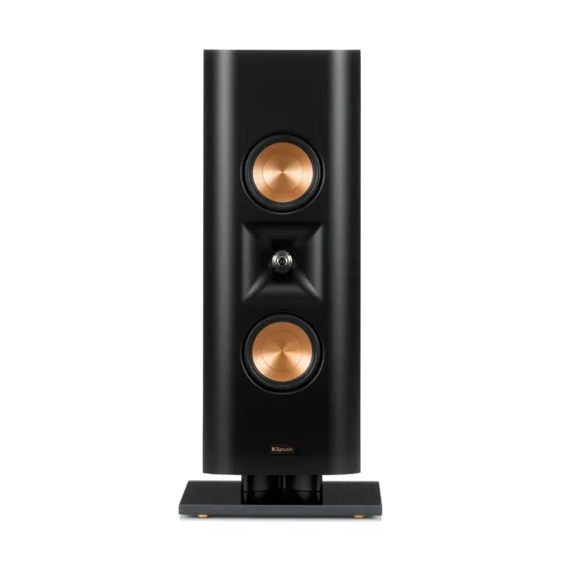 Klipsch Rp-240D Reference Premier Slim On-Wall Speaker With Integrated Black Stand 1