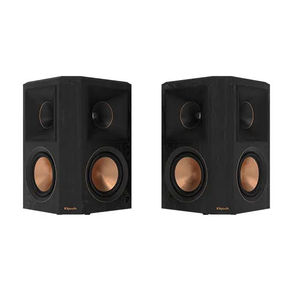 Klipsch Rp-502S Ii Ebony Dipole Surround Speakers 1