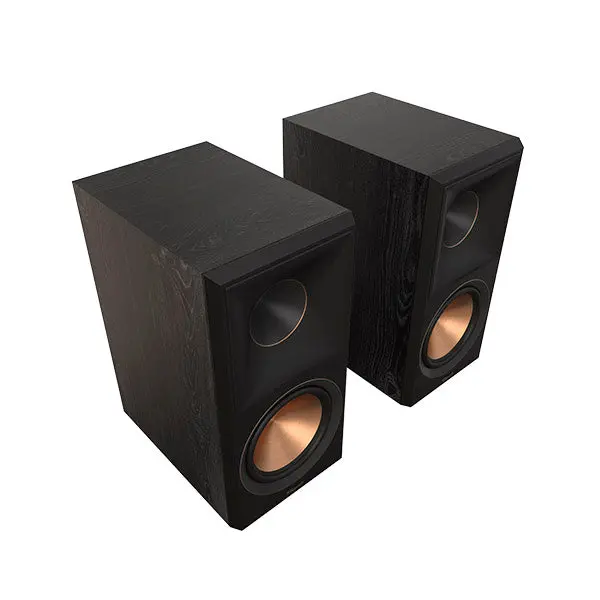 Klipsch Rp-600M Ii Ebony Finish Bookshelf Speakers 1