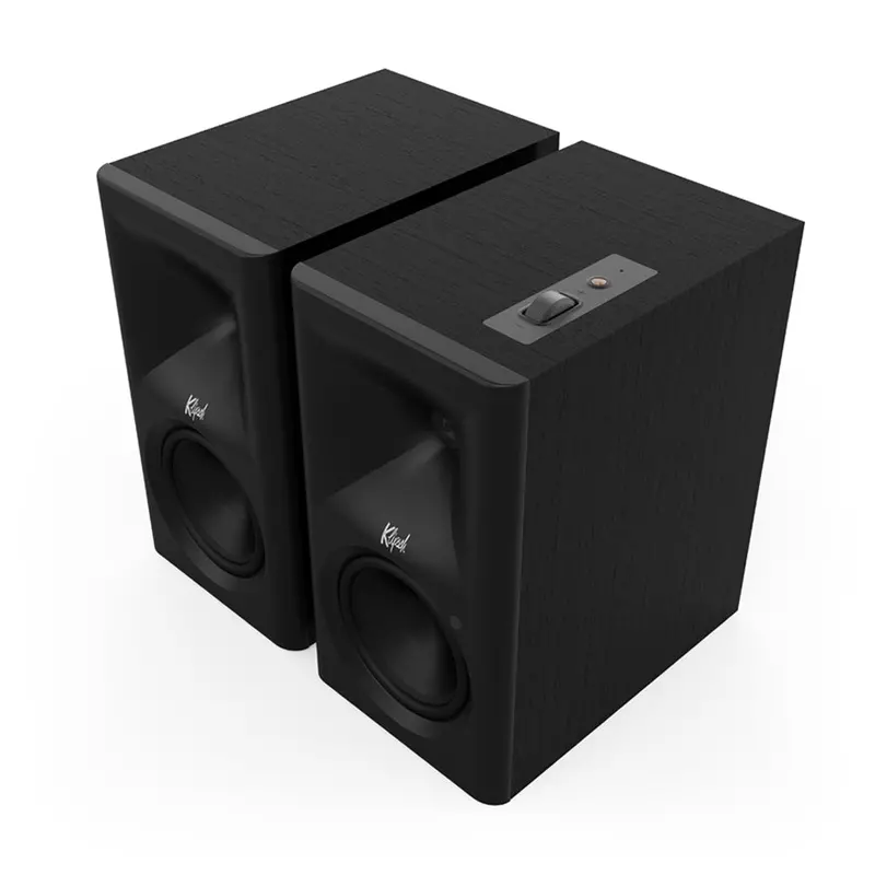 Klipsch The Fives Ii Active Bookshelf Speakers – Ebony Finish 1