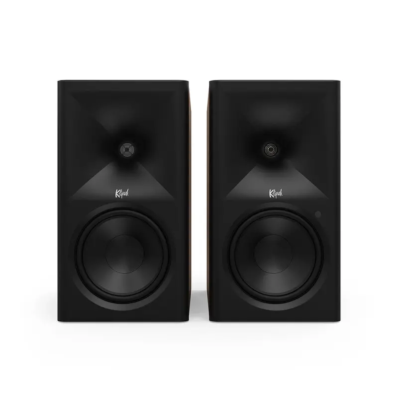 Klipsch The Nines Ii Walnut Active Bookshelf Speakers 1