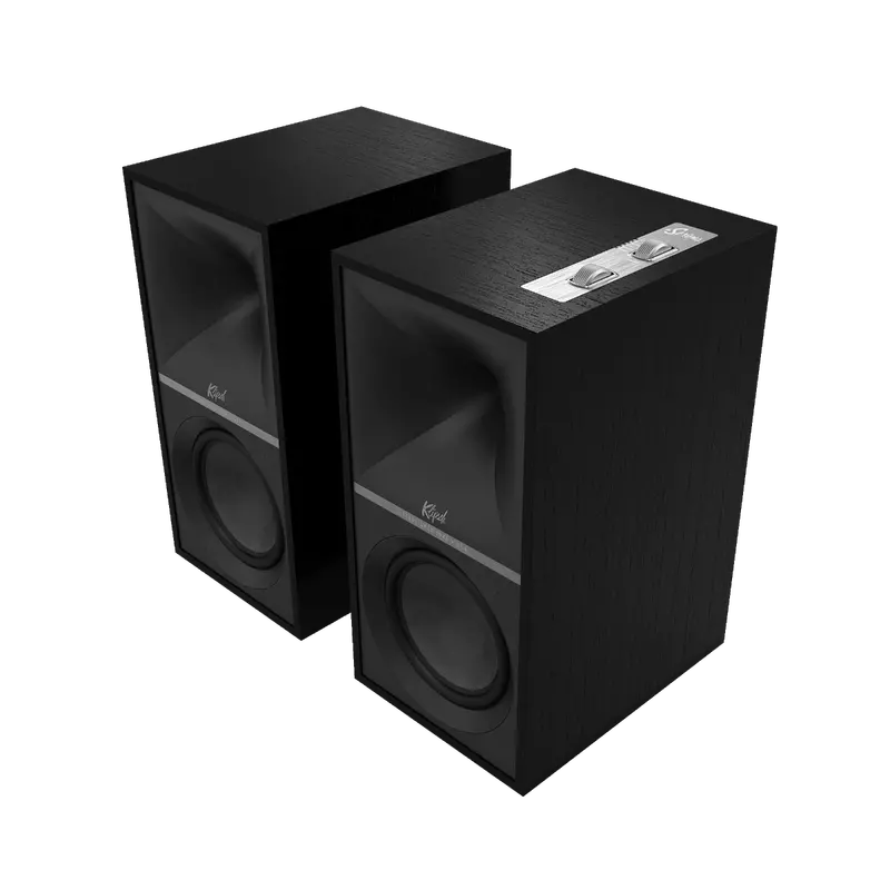 Klipsch The Sevens Powered Bookshelf Speakers (Black) 1
