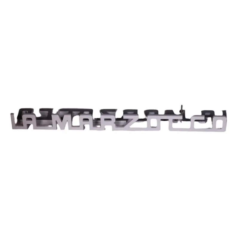 La Marzocco Pb Rear Panel Badge – White Enamel Finish 1