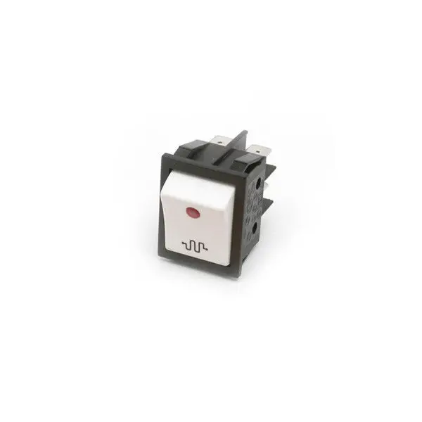 La Marzocco White Cup Warmer Switch With Red Indicator Light 1