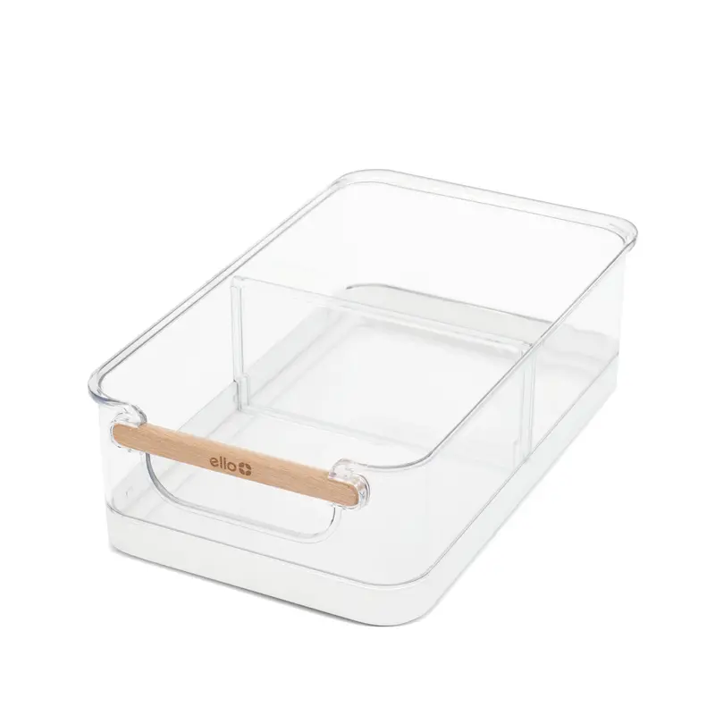 Large Adjustable Fridge Organizer Bin 1