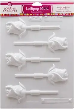 Lorann Plastic Rose Mold For Chocolate Or Candy 1
