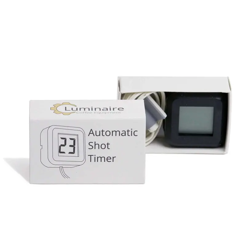 Luminaire Automatic Shot Timer – Precision Espresso Timing Display 1