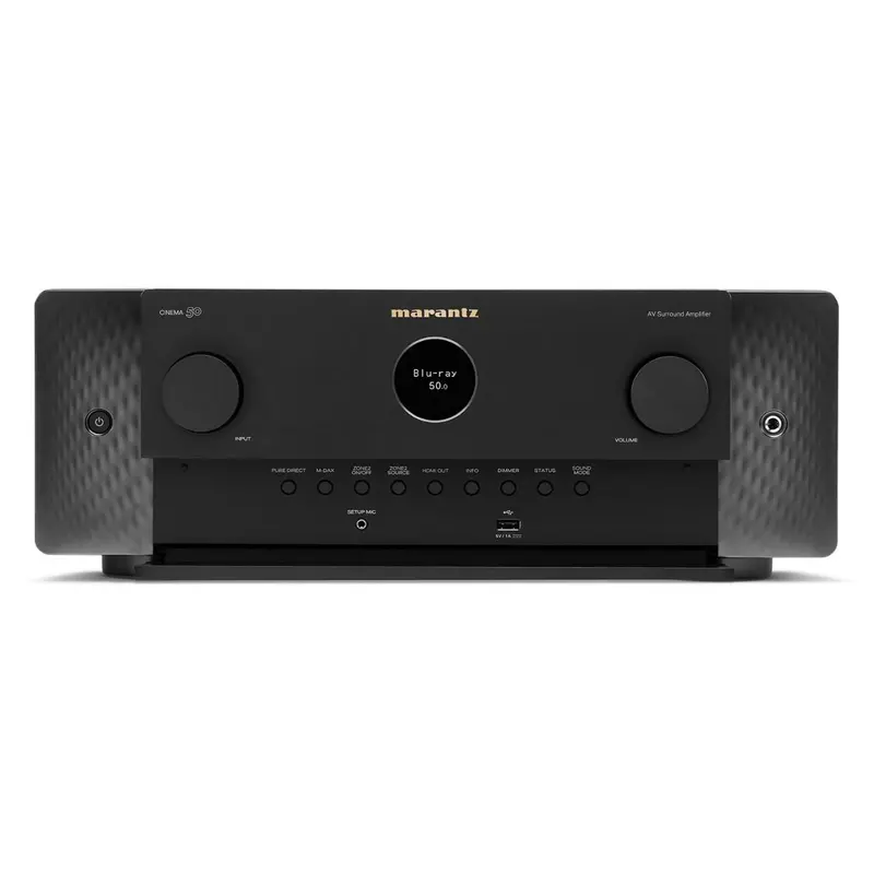 Marantz Cinema 50 High-Performance 9.4-Ch Av Amplifier – 8K Hdr, 6 Hdmi Ports – Gloss Black Chassis 1