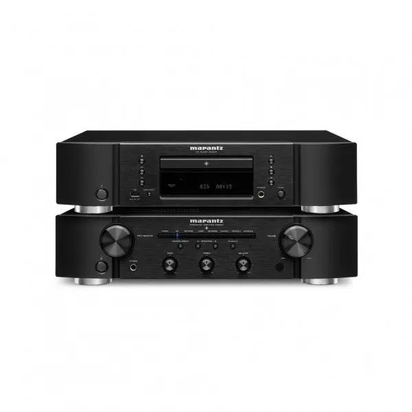 Marantz Pm6007 Integrated Amplifier & Cd6007 Cd Player Combo (Black) 1