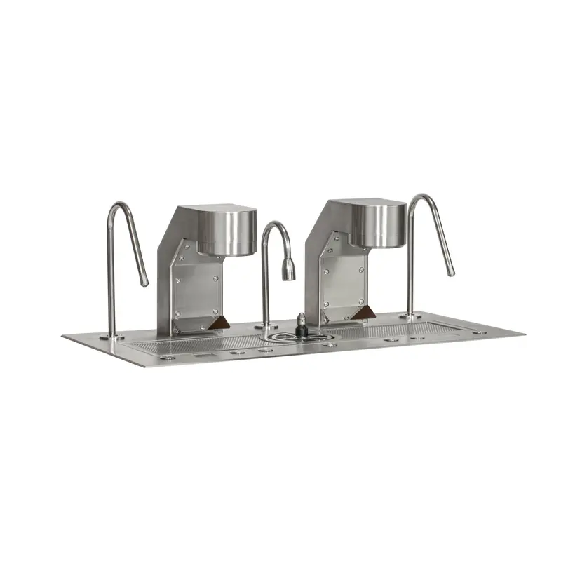 Mavam Dual-Group Undercounter Espresso Machine – Stainless Steel Design 1