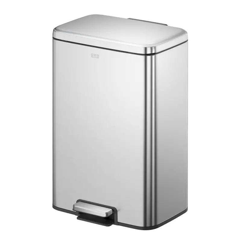 Maxwell Dual-Section Step Trash Can – 20L + 25L Stainless Steel 1