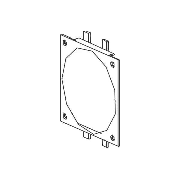 Mazzer 60×60 Mm Fan Mounting Frame 1