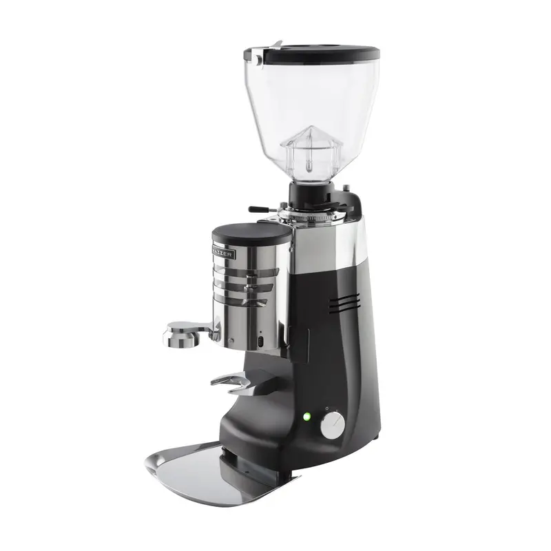 Mazzer Kony S Black Manual-Doser Commercial Espresso Grinder 1
