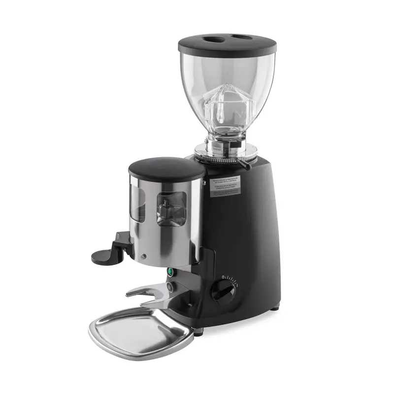 Mazzer Mini Black Manual Doser Espresso Grinder With Timer Switch 1