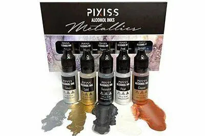 Metallic Alcohol-Based Resin Dye 1