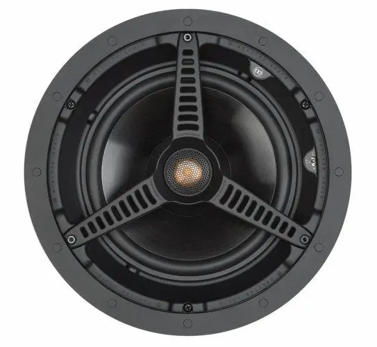 Monitor Audio C180 In-Ceiling Speaker – Precision-Mounted Architectural Audio – Paintable Grille 1