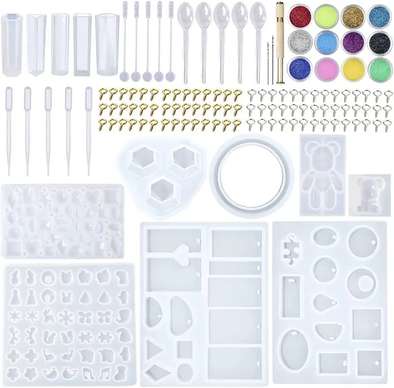 Multi-Shape Resin Casting Mold 1