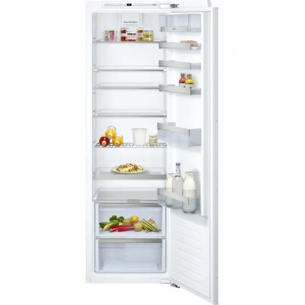 Neff Ki1813Fe0G N70 Built-In Fridge – 177.5 Cm Tall, 56 Cm Width, Flat-Hinge Design 1