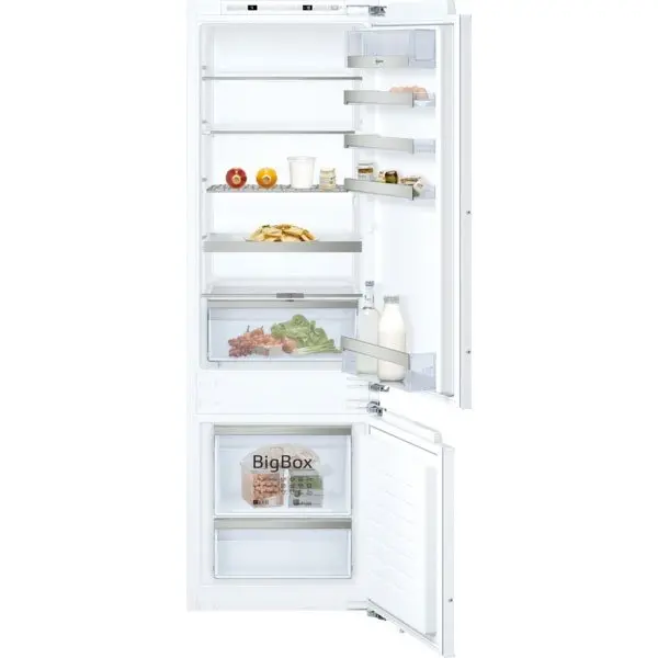 Neff Ki6873Fe0G N70 Integrated Fridge-Freezer – Bottom Mount Freezer, 55.8 Cm Width, Flat-Hinge Door 1