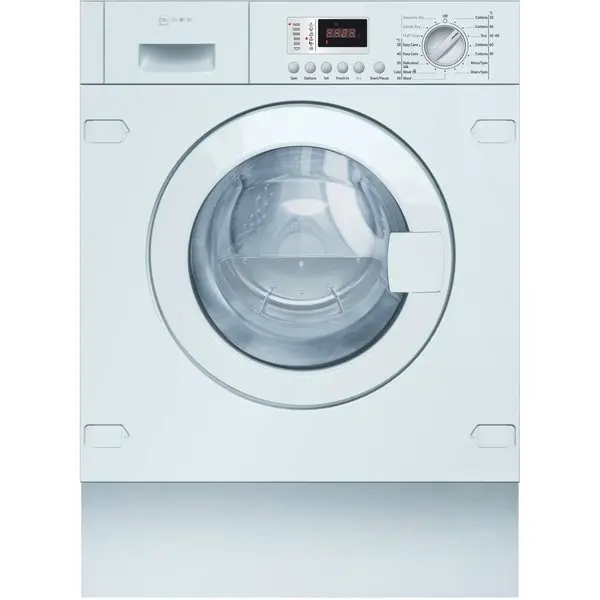 Neff V6320X2Gb Compact Washer Dryer – 7 Kg Wash / 4 Kg Dry, White Door Accent, 1400 Rpm 1