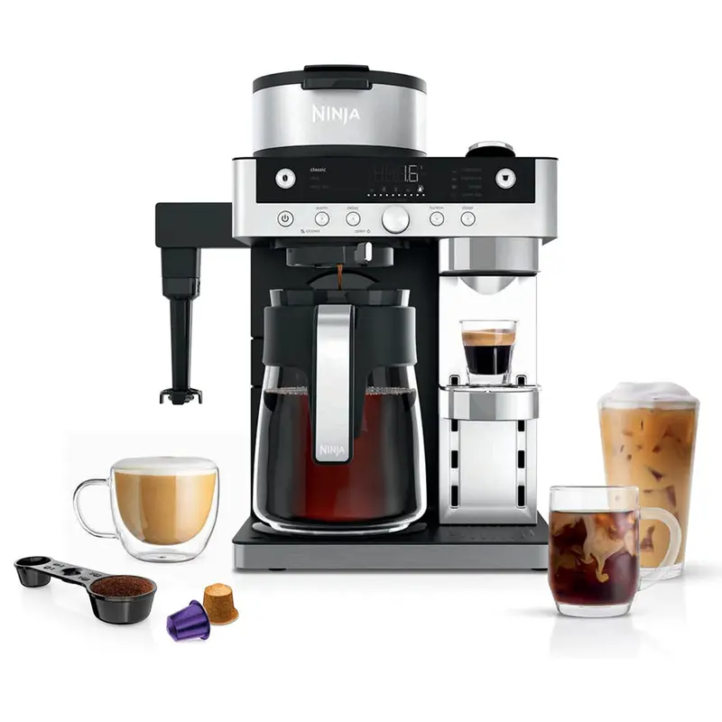 Ninja Prestige Dualbrew Cfn802Uk Coffee Maker – Pod & Ground Brew, Black 1