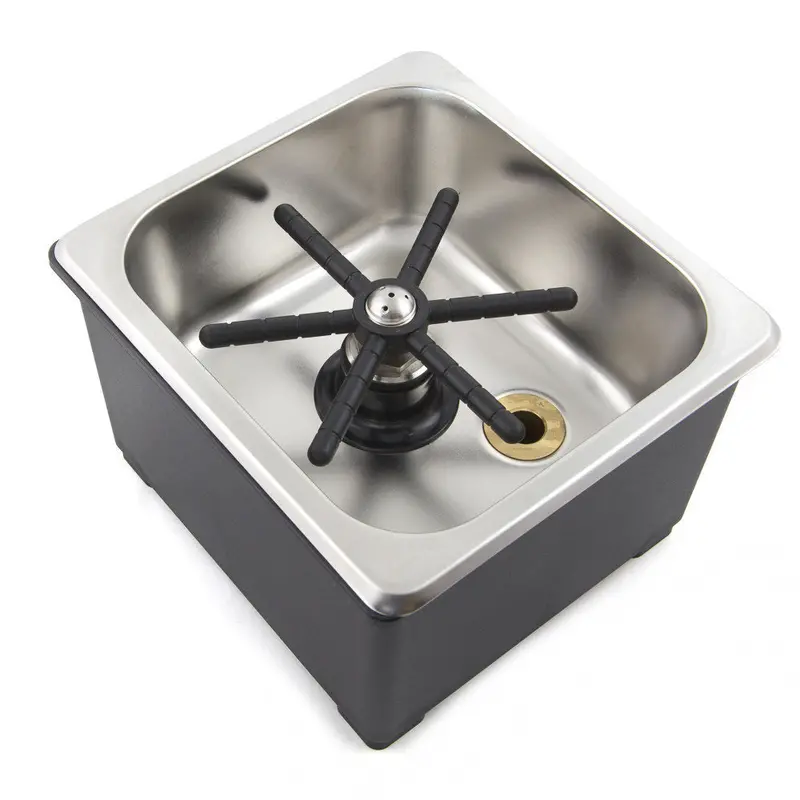 Nsf-Certified Countertop Bar Rinser – 6" × 6" Compact Design 1