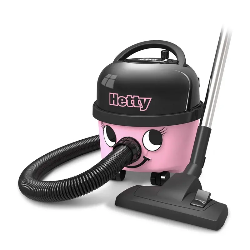 Numatic Hetty Het160-11 Bagged Cylinder Vacuum – Pink (Model 902289) 1