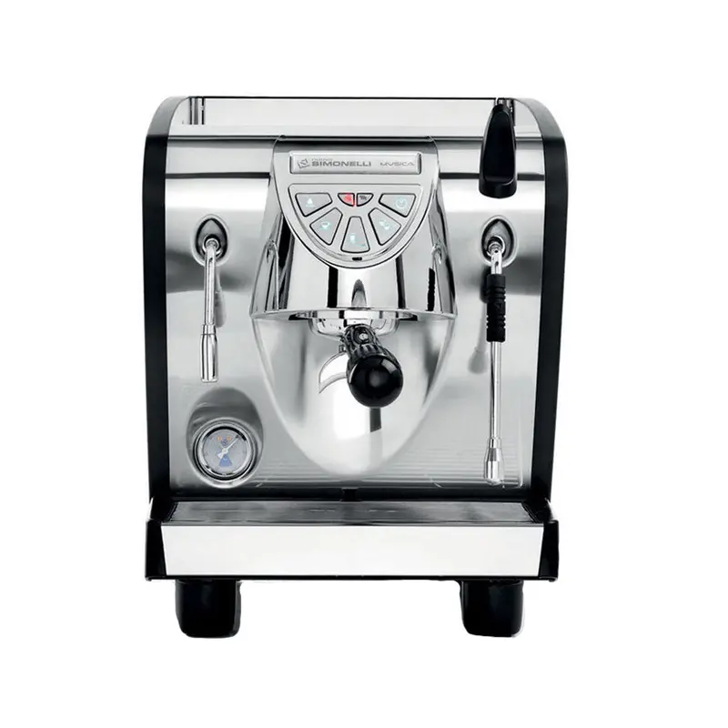 Nuova Simonelli Musica Black 1-Group Volumetric Espresso Machine 1