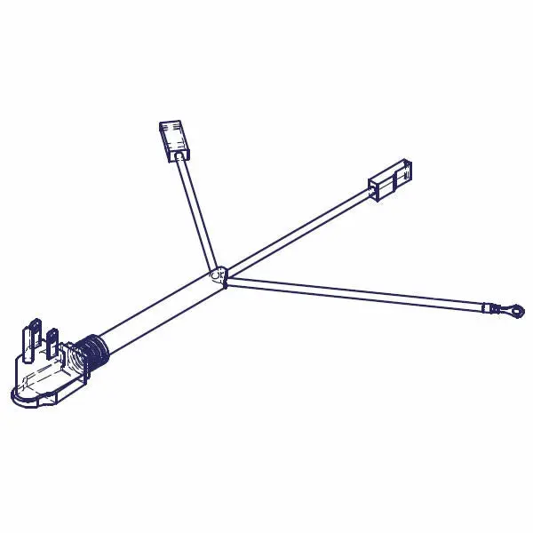 Nuova Simonelli Power Cord With Pre-Attached Terminals (Special Order) 1