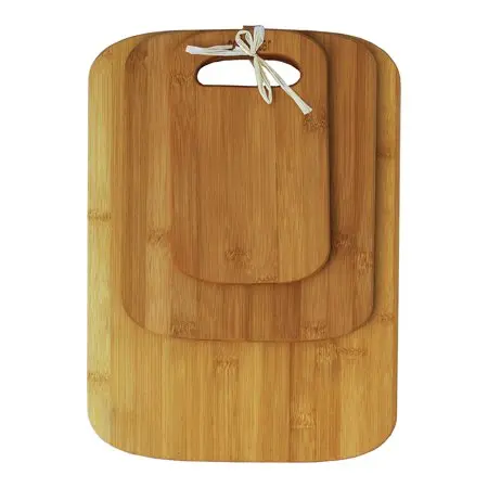 Oceanstar 3-Piece Sustainable Bamboo Cutting Board Set 1
