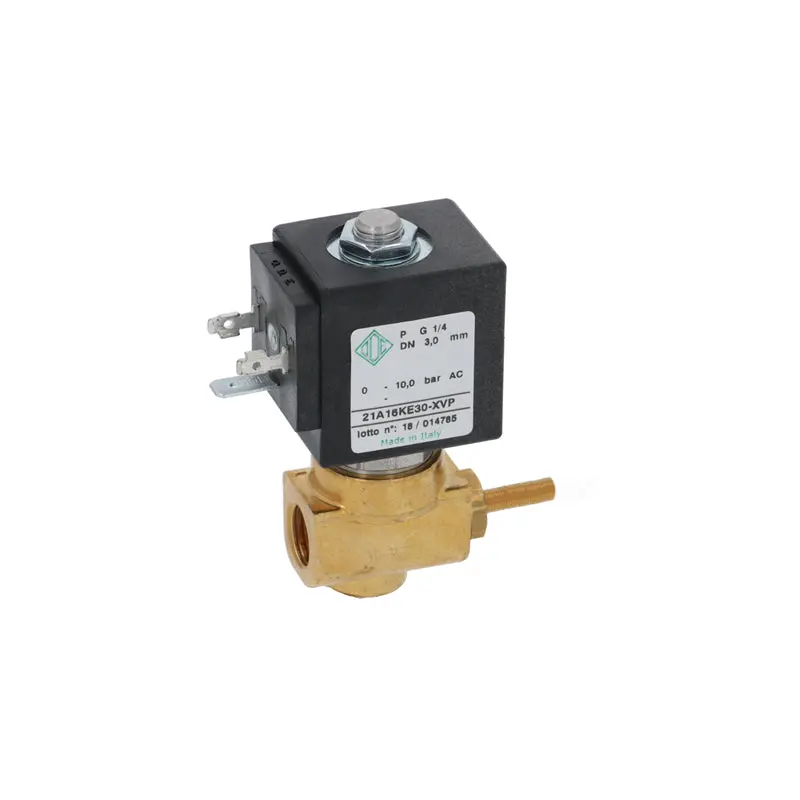 Ode 90° Two-Way Cold Water Mixing Solenoid Valve – 1/4" X 1/4", 220V/50–60Hz 1