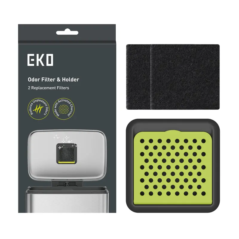 Odor Filter Kit – 2-Pack Absorbing Filters With Protective Cases 1