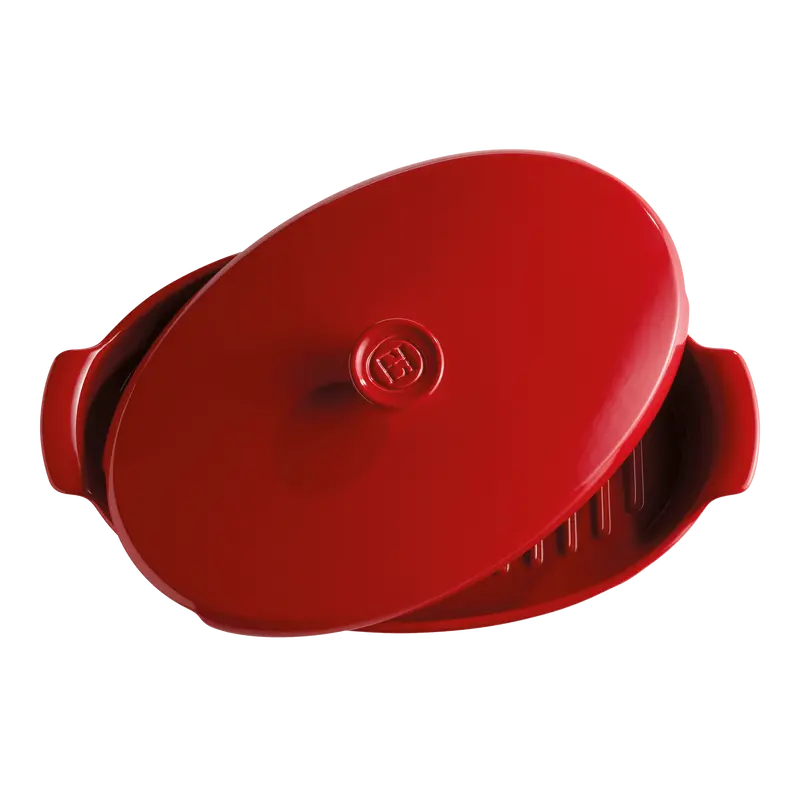 Oval Covered Baker – Dual-Use Steamer For Fish & More 1
