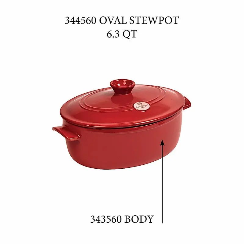 Oval Stewpot Replacement Body 1