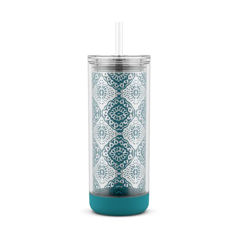 Peak 20 Oz Double-Wall Insulated Plastic Tumbler – Sweat-Resistant 2