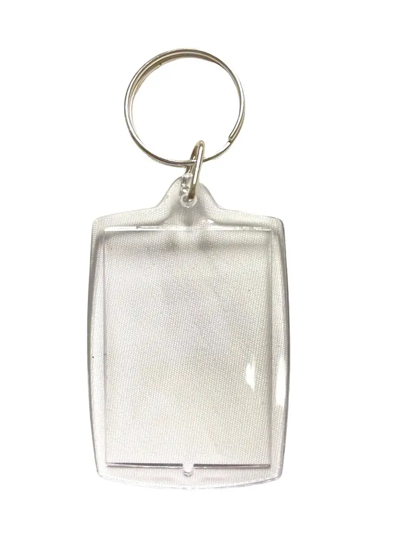 Photo-Insert Acrylic Keychain Blank 1