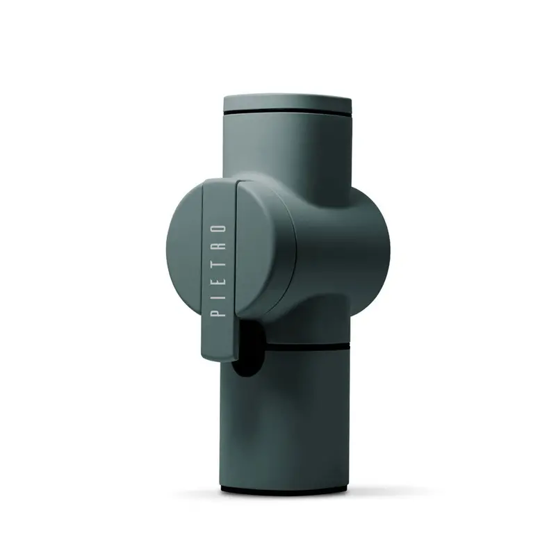 Pietro Pro Manual Brewing Grinder – Emerald Green Finish 1