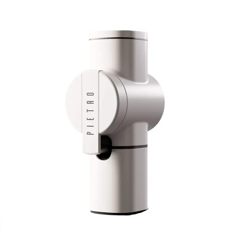 Pietro Pro Manual Coffee Grinder – Compact White Design 1
