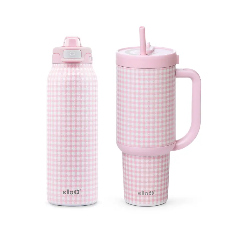Pink Gingham Collection Bundle 1